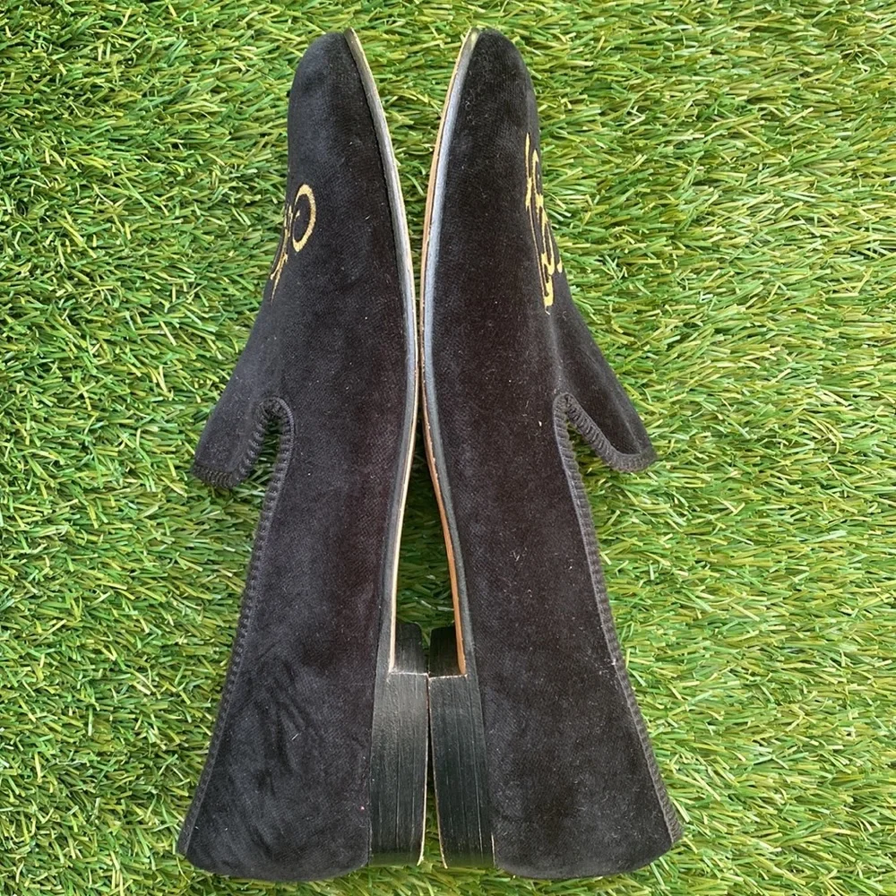 London Sole Loafers with Embroidered Initials “AGJ”